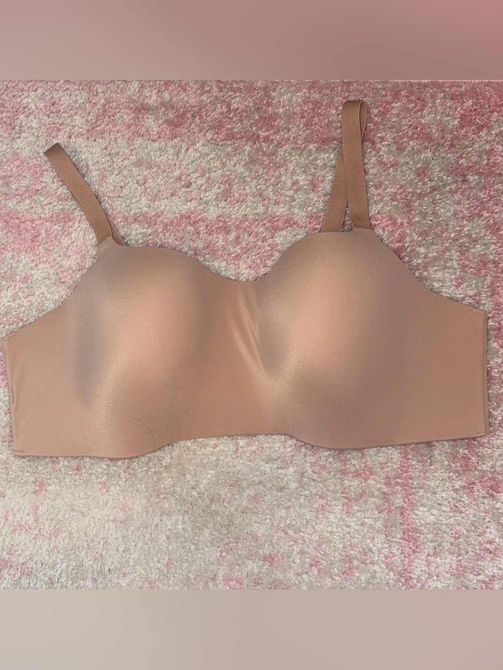 Victoria's Secret PINK Marshmallow Lightly Lined Wireless Comfy Bra